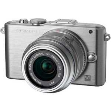  Olympus E-PM1 Silver Kit 14-42mm II R Silver