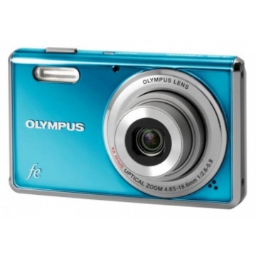  Olympus FE-4000 Blue ( (12.7Mp, 4(4)xZoom, 2,7", 19Mb., Li-42B, в комплекте microSD 4GB)
