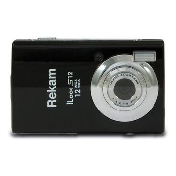Цифровой фотоаппарат Rekam ILOOK S12 Black (12mpx)