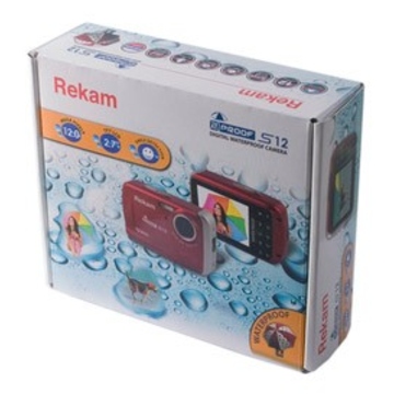 Цифровой фотоаппарат Rekam ILOOK S12 Red (12mpx)