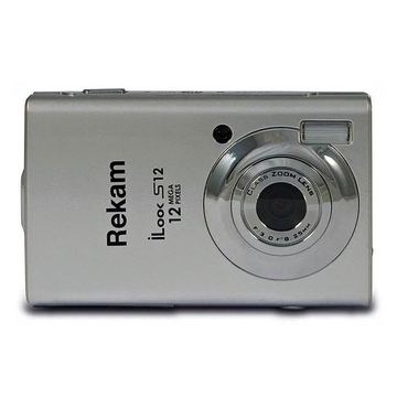 Цифровой фотоаппарат Rekam ILOOK S12 Silver (12mpx)