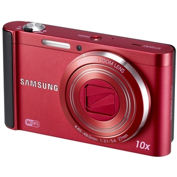 Компактный фотоаппарат Samsung ST200 Red (16Mp, 10x Zoom, 3.0" hVGA LCD Screen, HD видео)