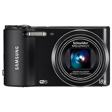 Компактный фотоаппарат Samsung WB150 Black (12.4Mp, Zoom 5x, 3.5"LCD, OIS, ISO4800, Li-ion)