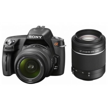 Цифровая зеркальная фотокамера Sony Alpha DSLR-A290Y DKIT (18-55 + 55-200)