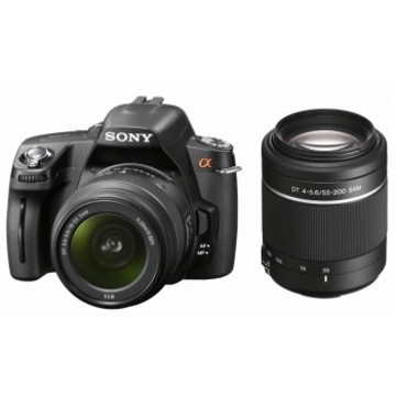 Цифровая зеркальная фотокамера Sony Alpha DSLR-A390Y DKIT (18-55 + 55-200)