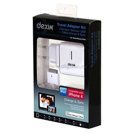 Адаптер питания сетевой (USB-разъем + кабель, для iPad, iPhone, iPod)