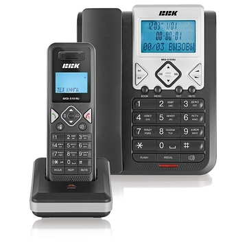 DECT-телефон ВВК BKD-519RU Black
