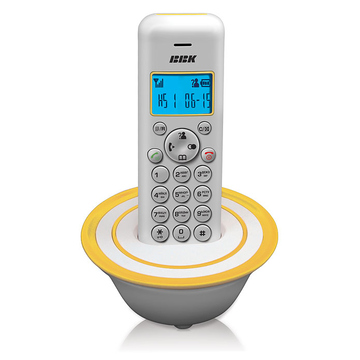 DECT-телефон ВВК ВКD-815RU White Orange