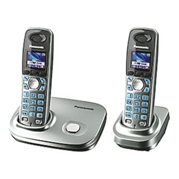 DECT-телефон Panasonic KX-TG8012RUS Silver (2 трубки)