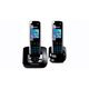 DECT-телефон Panasonic KX-TG8422RUB Black (2 трубки, автоответчик)