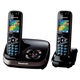 DECT-телефон Panasonic KX-TG8522RUB Black (автоответчик, 2 трубки)
