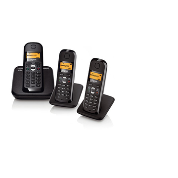 Siemens AS180 Black (Trio, три трубки)