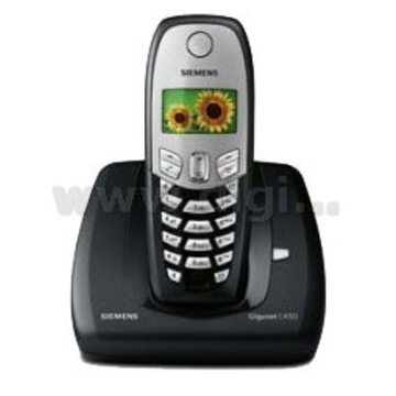 DECT-телефон Siemens C45 Shiny black