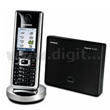 DECT-телефон Siemens SL560 Shiny black