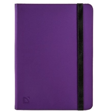 Чехол Defender Booky Uni Violet (для планшетов 10.1", с карманом)