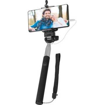 Штатив Monopod Defender Selfie Master SM-02 (телескопический, для селфи, проводной, таймер отсрочки на смартфоне, 20-98 см)