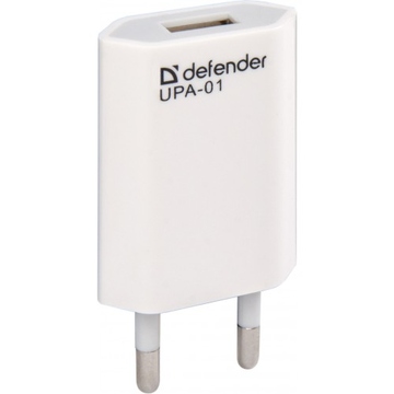 Зарядное устройство Defender UPA-01 (USB, 1A)