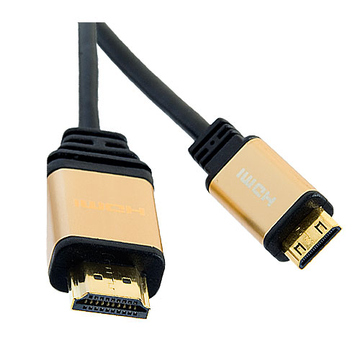 Кабель Defender HDMI-MiniHDMI M-M (HDMI 07-06 PRO, 10.2 Гбит/сек, 1.8м)