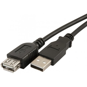 Кабель Defender AM-AF USB2.0 (High Speed USB2.0, 1.8м, полиэтиленовый пакет)