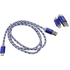 Кабель Defender ACH03-03LT LED USB-Lightning  Blue