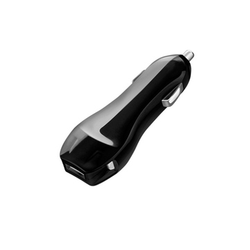 Зарядное устройство Deppa 22123 Black (автомобильное, USB, 2,1A, без кабеля)