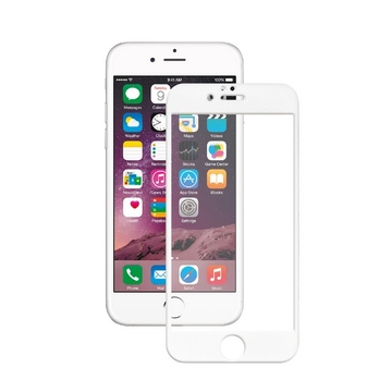 Стекло защитное Deppa 61968 White (для iPhone 6, толщина 0,4мм)