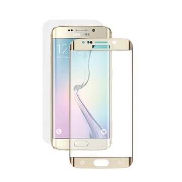 Стекло защитное Deppa 61975 Gold (для Samsung SM-G925 Galaxy S6 edge, толщина 0,4мм, пленка в комплекте)