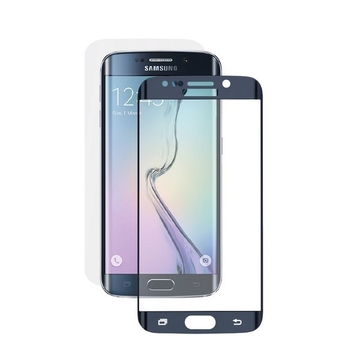 Стекло защитное Deppa 61976 Blue (для Samsung SM-G925 Galaxy S6 edge, толщина 0,4мм, пленка в комплекте)