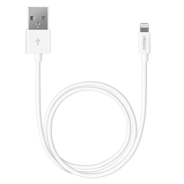 Кабель Deppa 72128 USB2.0-Lightning MFI White (1,2м)