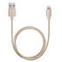 Кабель Deppa 72188 USB2.0-Lightning MFI Gold 