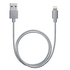 Кабель Deppa 72188 USB2.0-Lightning MFI Gray 