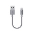 Кабель Deppa 72259 USB2.0-microUSB Grey 