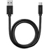 Кабель Deppa 72270 USB2.0-USB-C Leather Black 