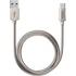 Кабель Deppa 72274 USB2.0-USB-C Alum Silver 