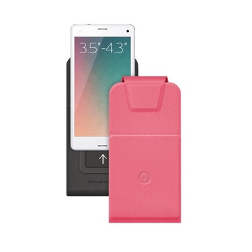 Чехол Deppa Flip Slide 81032 Pink (для смартфонов 3,5" - 4,3")