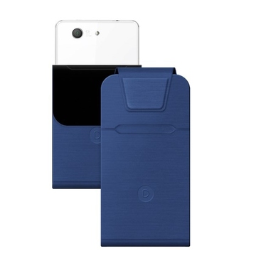 Чехол Deppa Flip Fold 87019 Blue (для смартфонов 3,5" - 4,3")