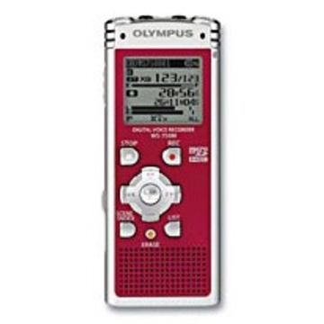 Olympus WS-750M Red (4Gb, microSD/SDHC, 1.36", USB, WMA/MP3)
