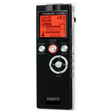 Sanyo ICR-EH800D (2Gb, microSDHC, MP3/WMA, VAS, 1AAA)