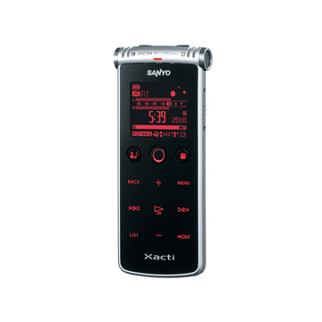 Sanyo ICR-XPS01M (2Gb microSD, до 8Gb, MP3, FM, 46г, slim)