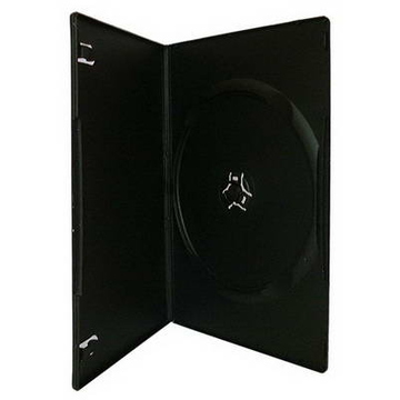Бокс для дисков на 1 DVD Black (бокс-книжка, 14mm)