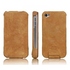 iPhone4 Чехол кожаный кремовый 