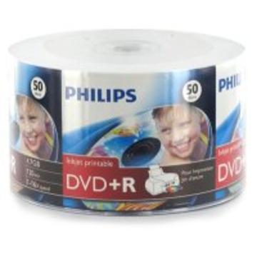 Диск DVD-R Philips Bulk 50шт (4.7GB, 16x, Printable)