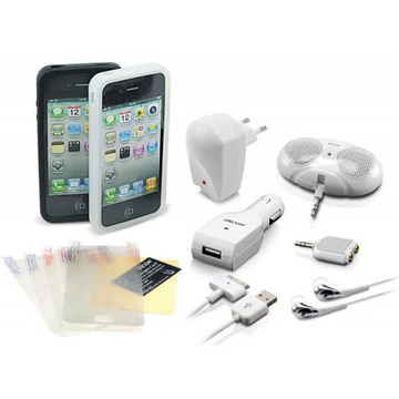 Комплект белый (14 в 1, для iPhone 3G/3GS/iPod, DPA067C-W)