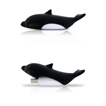 Оригинальная подарочная флешка Bone Dolphin 2GB Black