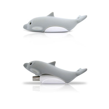 Оригинальная подарочная флешка Bone Dolphin 2GB Grey