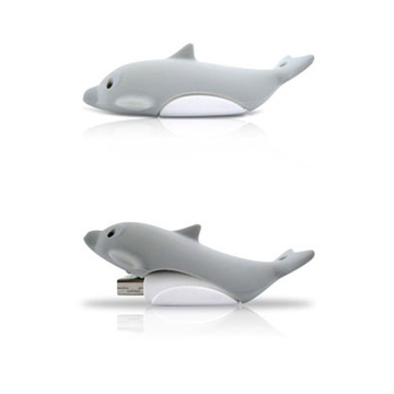 Оригинальная подарочная флешка Bone Dolphin 4GB Grey