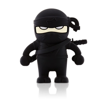Оригинальная подарочная флешка Bone Ninja 4GB Black