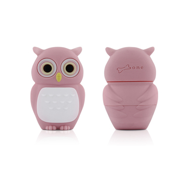 Оригинальная подарочная флешка Bone Owl 4GB Pink
