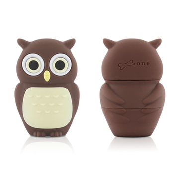 Оригинальная подарочная флешка Bone Owl 8GB Brown