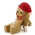 Оригинальная подарочная флешка Bone Gingerman 4GB Beige